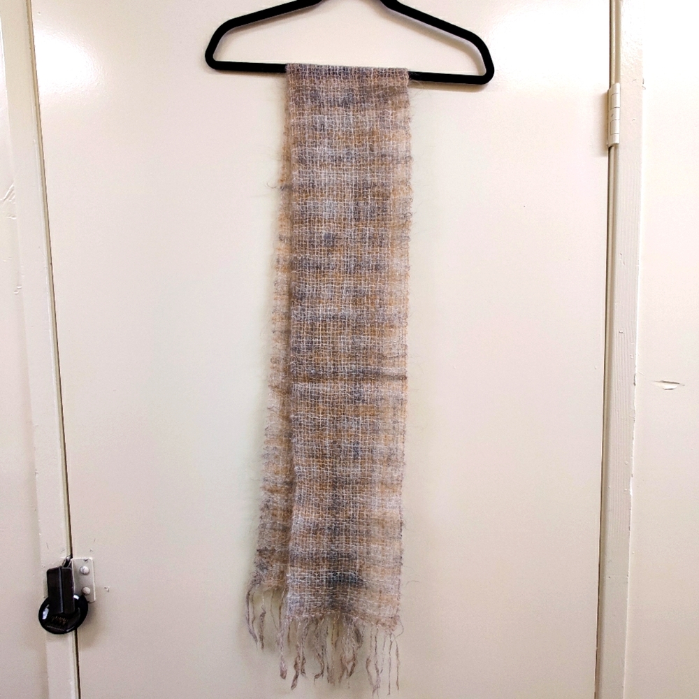Christine R. Pratt handwoven scarf